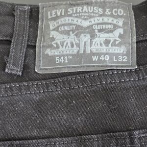 Levi's 541 Men's Black Relaxed Jeans